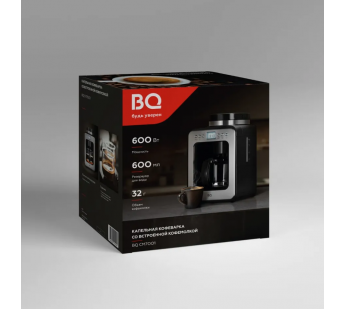 Кофеварка BQ CM7001 Steel-Black#1979478
