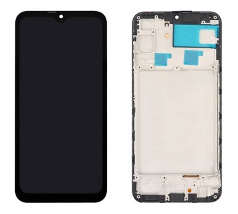 Дисплей для Samsung A245F Galaxy A24 4G в рамке + тачскрин (черный) (small OLED)#1984338
