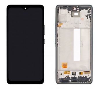 Дисплей для Samsung A536B Galaxy A53 5G в рамке + тачскрин (черный) (OLED)#1991760