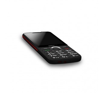 Мобильный телефон Texet TM-308 черный/красный (3,2"/камера/1200mAh)#1977435