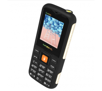 Мобильный телефон Texet TM-D400 черный (1,77"/без камеры/IP54/1500mAh)#1977284
