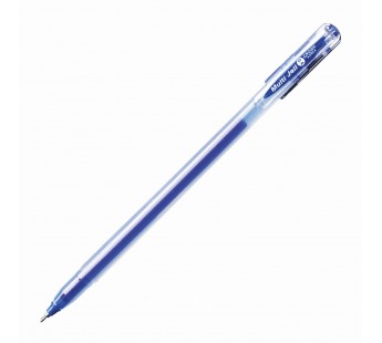 Ручка гелевая CROWN MTJ-500 "Multi" 0,4мм синий игольчатый стержень, одноразовая, шт#1981358
