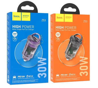 АЗУ HOCO Z53 (1-Type-C,PD/30W) (черный)#1978089