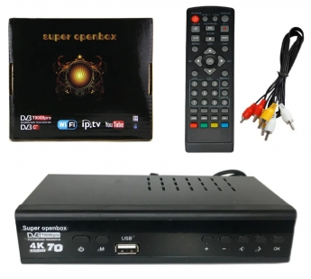 Цифровая ТВ-приставка DVB-T2 SUPER OPENBOX T9000 PRO + HD плеер#2000034
