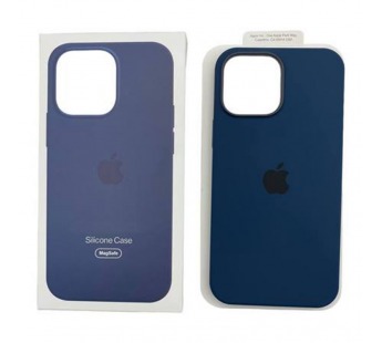 Чехол iPhone 13 Pro Max Silicone Case MagSafe OR с Анимацией Abyss Blue#1978499