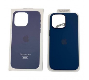 Чехол iPhone 15 Pro Silicone Case MagSafe OR с Анимацией Storm Blue#1978478