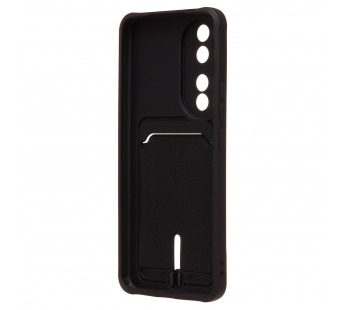 Чехол-накладка - SC304 с картхолдером для "Honor 90" (black) (228157)#2104976