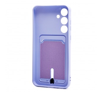 Чехол-накладка - SC304 с картхолдером для "Samsung Galaxy A35" (light violet) (228316)#1989596