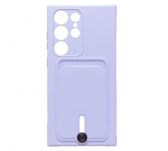 Чехол-накладка - SC304 с картхолдером для "Samsung Galaxy S23 Ultra" (light violet) (228151)#1989572