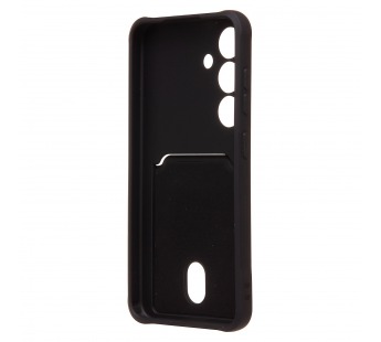 Чехол-накладка - SC304 с картхолдером для "Samsung Galaxy S24" (black) (228137)#2101344