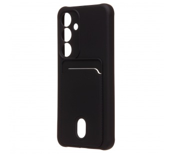 Чехол-накладка - SC304 с картхолдером для "Samsung Galaxy S24" (black) (228137)#2101345
