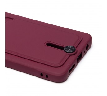 Чехол-накладка - SC304 с картхолдером для "TECNO Camon 20" (bordo) (228174)#2103639