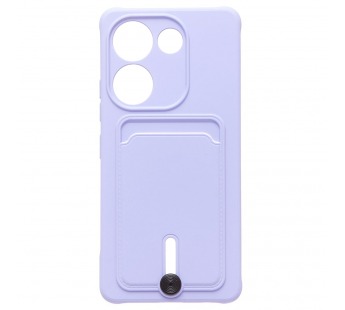 Чехол-накладка - SC304 с картхолдером для "TECNO Camon 20" (light violet) (228175)#2103631
