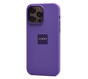 Чехол-накладка Silicone Case SafeMag с анимацией для "Apple iPhone 14 Pro Max" (iris) (227998)#2120345