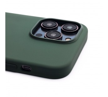 Чехол-накладка Silicone Case SafeMag с анимацией для "Apple iPhone 14 Pro Max" (olive) (228000)#2120347