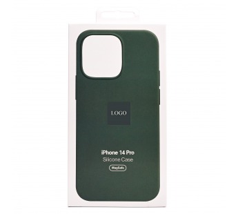 Чехол-накладка ORG Silicone Case SafeMag с анимацией для "Apple iPhone 14 Pro" (olive) (227997)#2073657