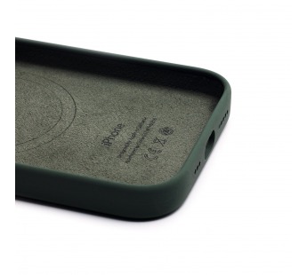 Чехол-накладка ORG Silicone Case SafeMag с анимацией для "Apple iPhone 14 Pro" (olive) (227997)#2073658