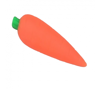Игрушка-антистресс-тянучка 12см морковь D37274, шт#1982370