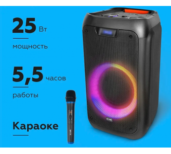 Портативная колонка BQ PBS1008 Black#1982918