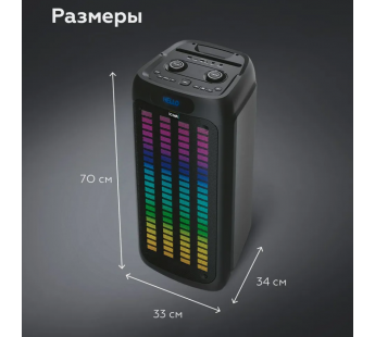 Портативная колонка BQ PBS1010 Black#1982629