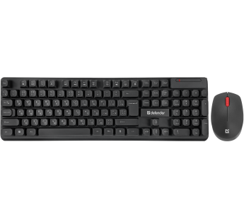 Беспроводной набор DEFENDER Milan C-992 RU,черный,полноразмерный#1980862