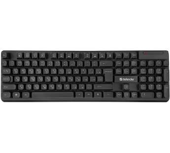 Беспроводной набор DEFENDER Milan C-992 RU,черный,полноразмерный#1980863