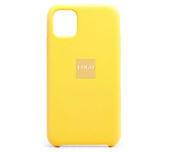 Чехол copy original силиконовый iPhone 11 желтый#1983949