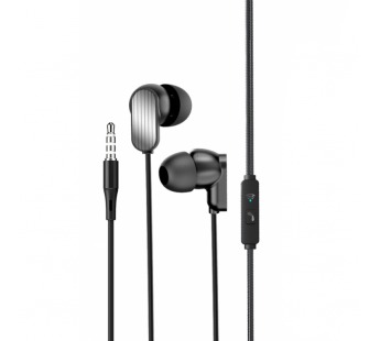 Наушники с микрофоном DENMEN DR21 (черный)#2129557