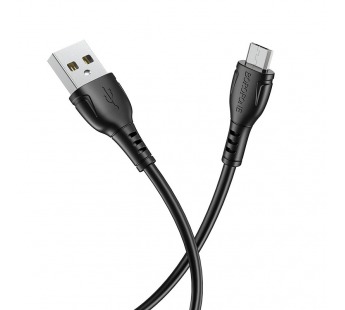 Кабель USB - micro USB Borofone BX51 (повр. уп) 100см 2,4A  (black) (229188)#1983667