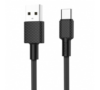 Кабель USB - Type-C Hoco X29 Superior (повр. уп) 100см 2A  (black) (229192)#1983114