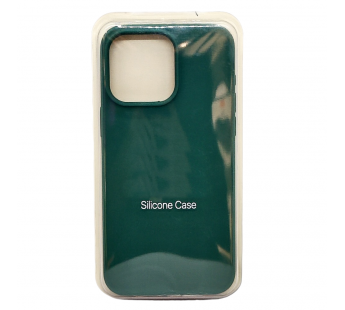 Чехол Silicone Case для iPhone 15 Pro Max зеленый#2029150