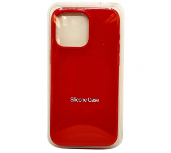 Чехол Silicone Case для iPhone 15 Pro Max красный#2029149