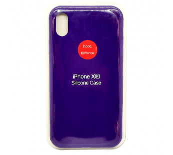 Чехол Silicone Case для iPhone XR ярко-фиолетовый#2029115