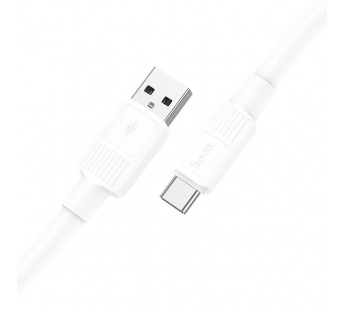 Кабель USB - Type-C Hoco X84 (повр. уп.) 100см 3A  (white) (229212)#1983625