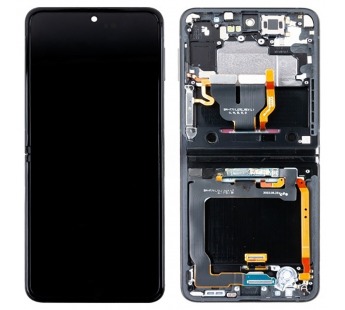 Дисплей для Samsung Galaxy Z Flip3 (F711B) модуль внутренний 6.7" Черный - OR (SP)#2099380