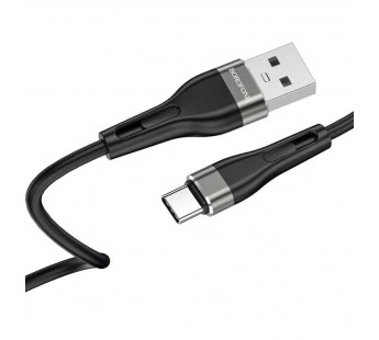 Кабель USB - Type-C Borofone BX46 (повр. уп) 100см 3A  (black) (229275)#1988040