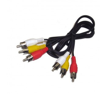 Шнур 3RCAшт. - шт.3RCA 1,0м#2066434