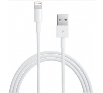 Кабель USB - Apple lightning [Apple] MD818 (повр.уп.) 100см 2A (B) (white) (229341)#1988285