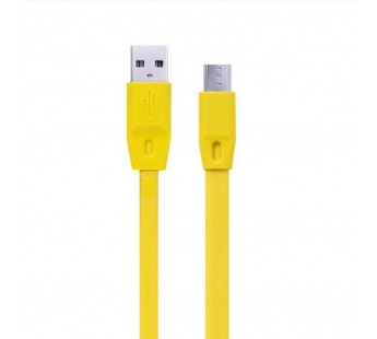 Кабель USB - micro USB Brera Black Diamond (повр.уп) 100см 1,5A  (yellow) (229325)#1988289