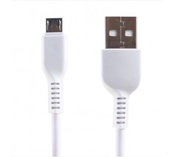 Кабель USB - micro USB Hoco X20 (повр.уп) 100см 2A  (white) (229320)#1987954
