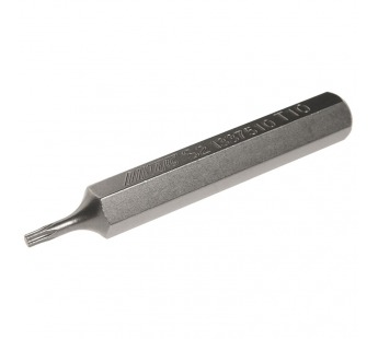 Бита 10мм TORX удлиненная T10х75мм S2 JTC#1985984