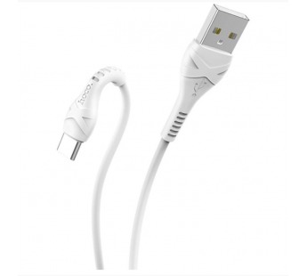 Кабель USB - Type-C Hoco X37 Cool power (повр. уп) 100см 3A  (white) (229495)#1986525