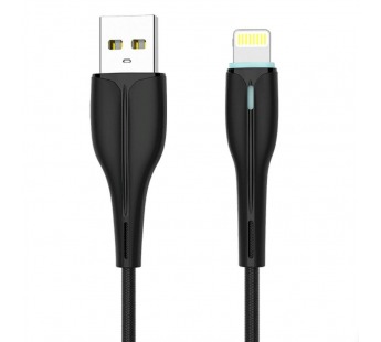 Кабель USB - Apple lightning SKYDOLPHIN S48L (повр. уп) 100см 3A  (black) (223606)#1987331