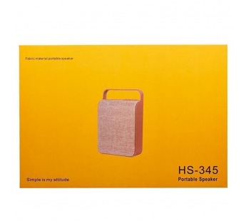 Портативная акустика Canvas HS-345 bluetooth 4.0 (повр. уп.) (black) (229971)#1987589