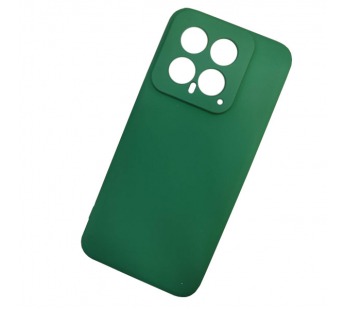 Чехол силиконовый Xiaomi 14 Silicone Cover без лого хаки#1992029