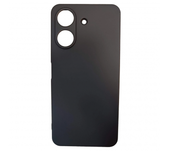 Чехол силиконовый Xiaomi Redmi 13/13C/Poco C65 Silicone Cover без лого черный#2040380