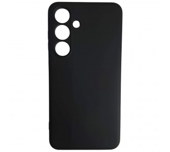 Чехол силиконовый Samsung S24 Silicone Cover без лого черный#2145929