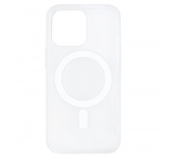 Чехол силиконовый iPhone 15 Magsafe прозрачный#2013856