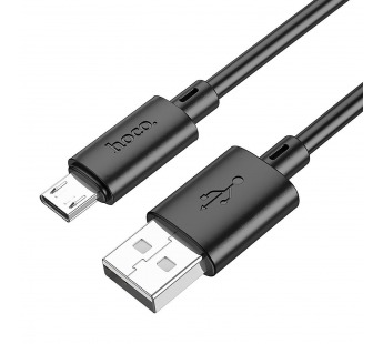 Кабель USB - micro USB Hoco X88 (повр.уп.) 100см 2,4A  (black) (230130)#2054092