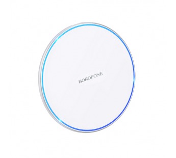 Беспроводное зарядное устройство BOROFONE BQ3 Pro (Type-C/15W) серебристый#1989126
